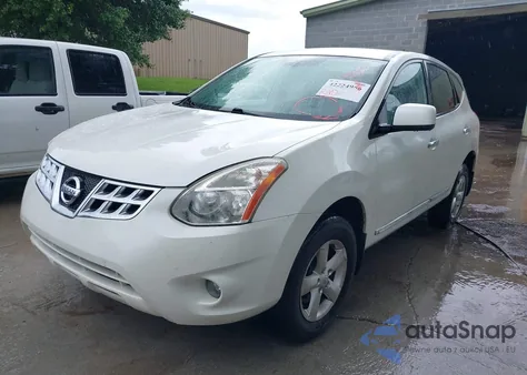 2013 Nissan Rogue S из США, поврежденный, VIN JN8AS5MT7DW504648